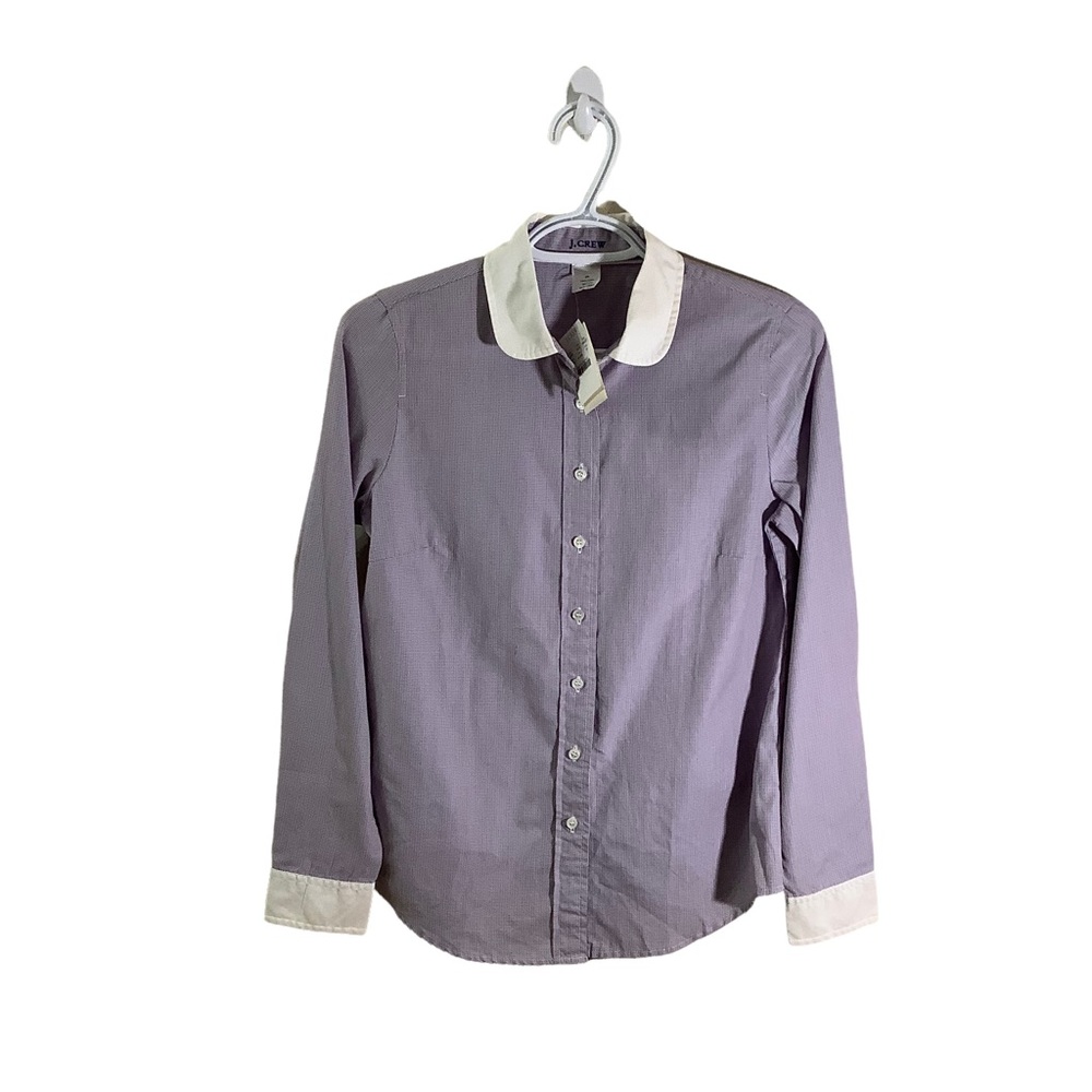 J. Crew Pin Striped Collared Button Down Shirts
